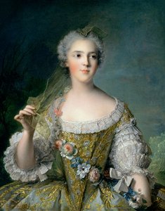 Ritratto di Madame Sophie (1734-82), figlia di Luigi XV, a Fontevrault, 1748
